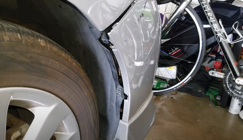 Front Bumper Popped out Of Alignment