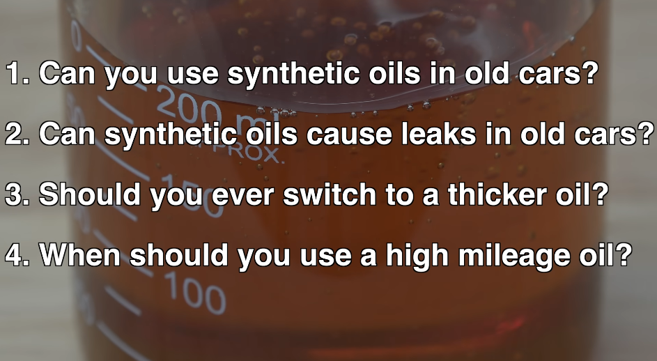 Is It Better To Use Thicker Oil In Older Engines?