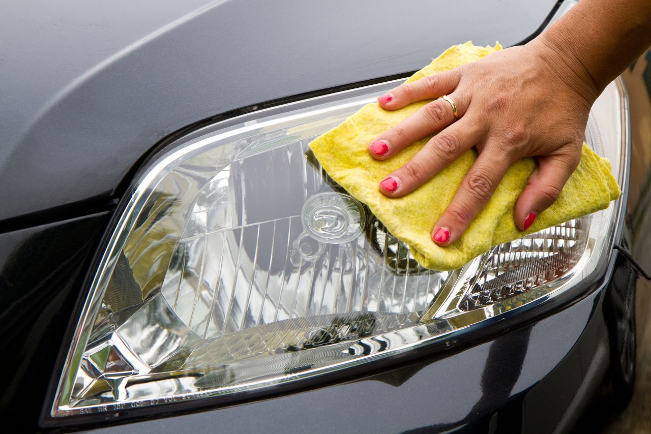 Just 2 steps! Step 1: CLEAN Step 2: COAT Meguiar's® Perfect Clarity Headlight  Restoration Kit makes restoring dull, yellowed & oxidized headlights, By Meguiar's