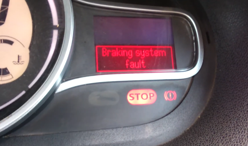 Renault Braking System Fault