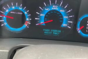 Ford Fusion Power Steering Assist Fault