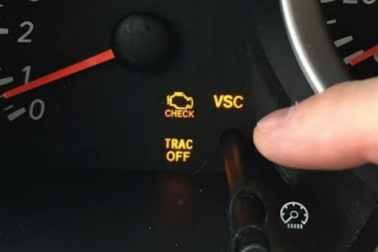 Trac Off and Check Engine Light Toyota