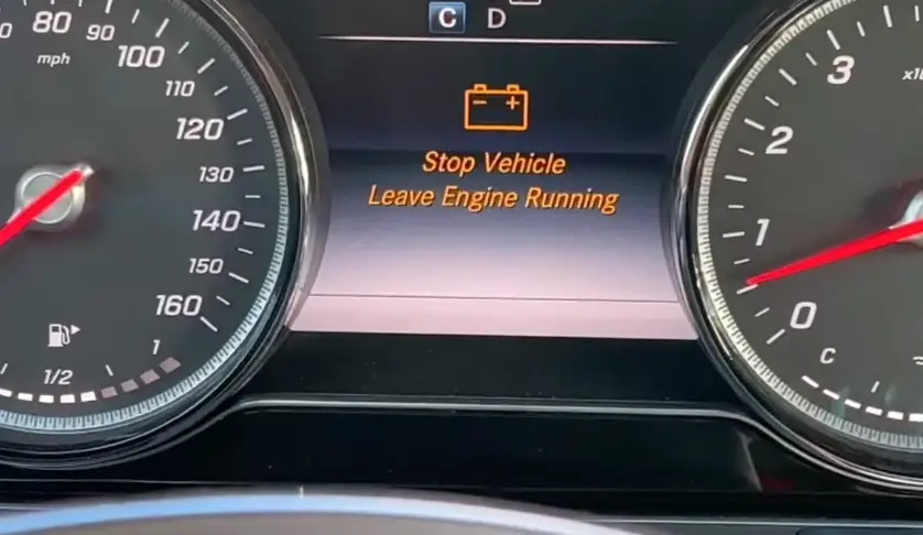 Stop Vehicle Leave Engine Running Mercedes