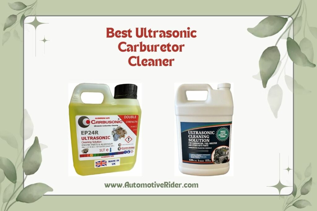10 Best Ultrasonic Carburetor Cleaner 2024 (100 Reviewed!)