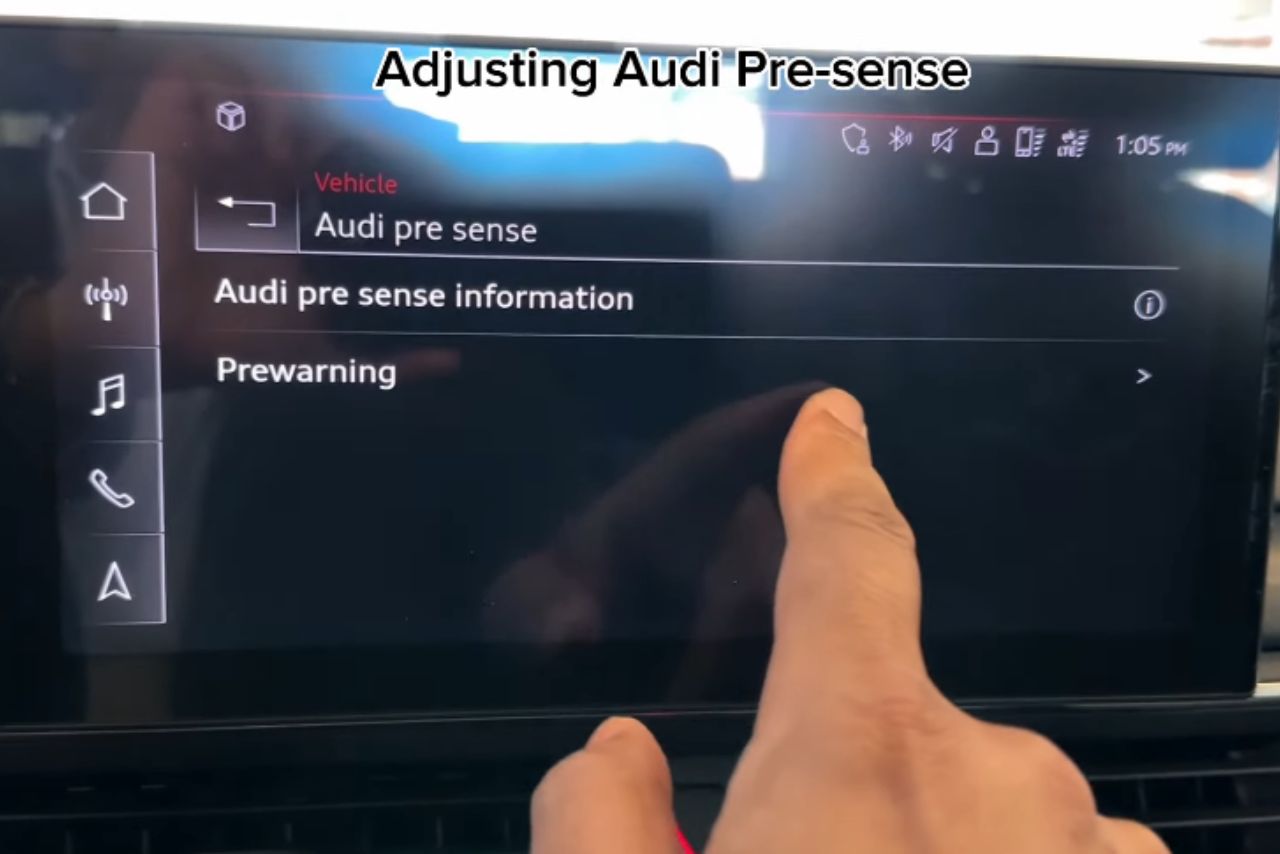 Audi Pre Sense Fault