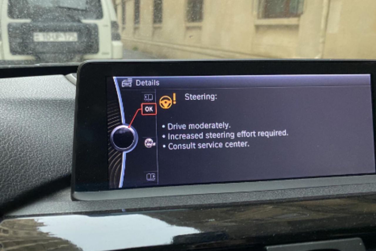 Increased Steering Effort BMW