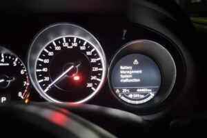 Mazda Battery Management System Malfunction