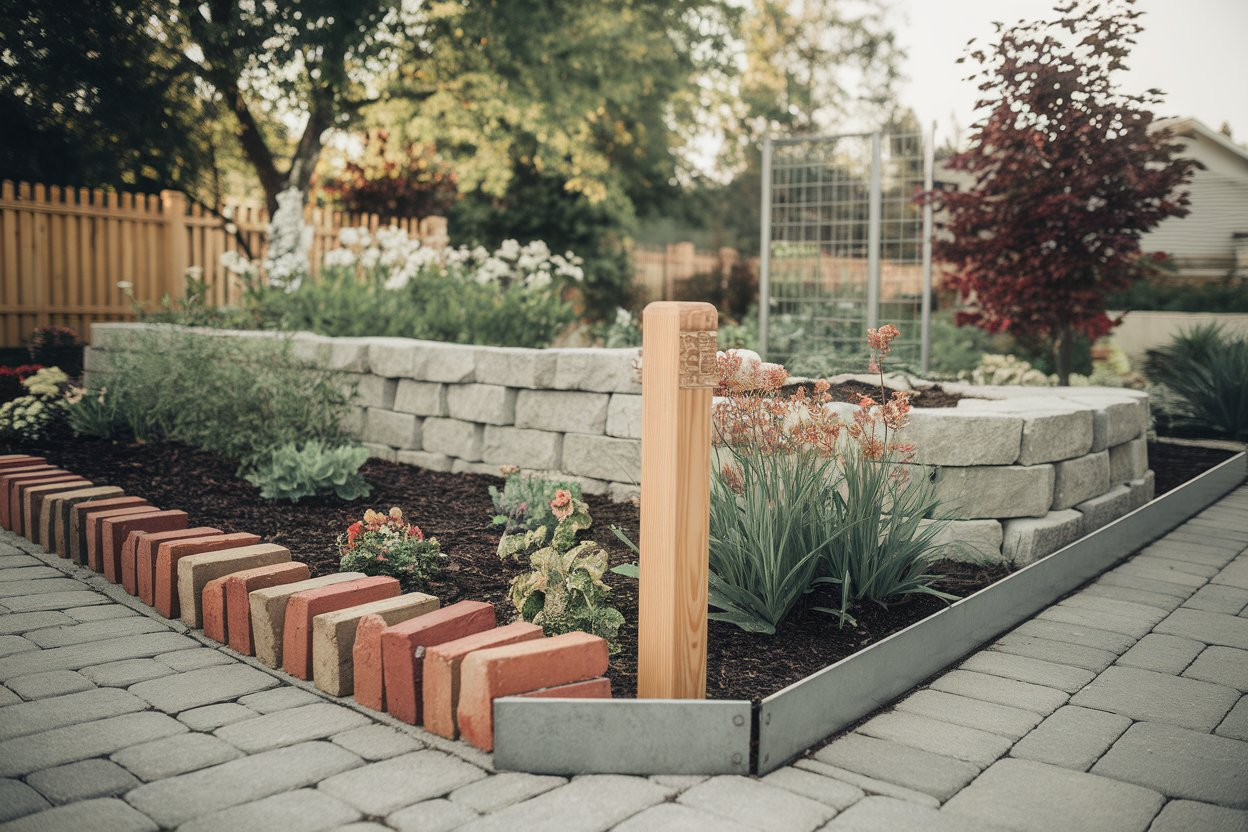 15 Garden Bed Edging Ideas