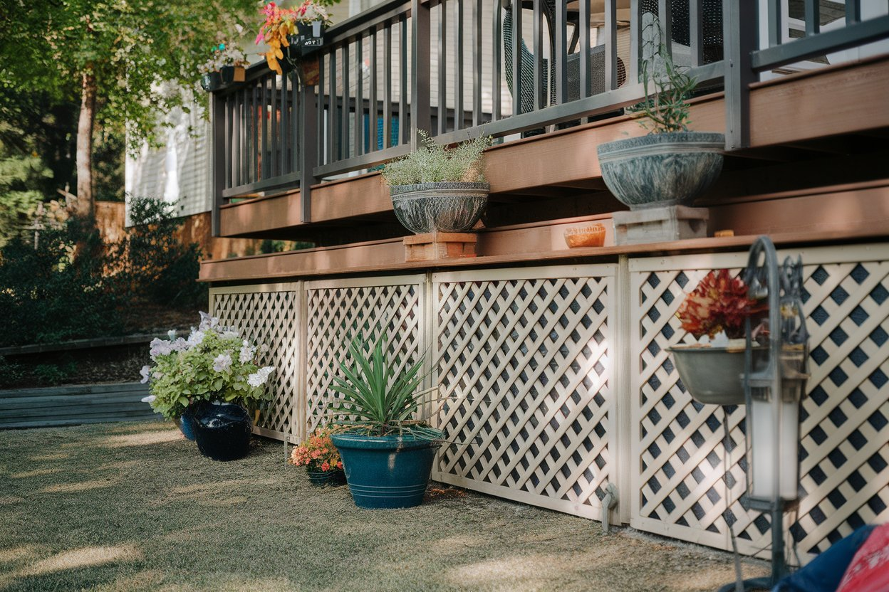 22 Lattice Alternatives Under Decks Ideas
