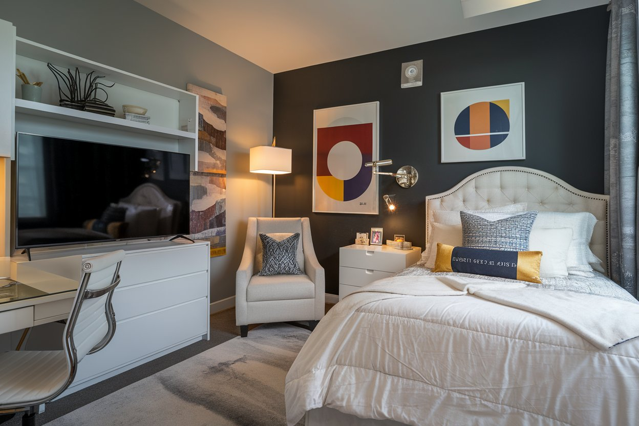 25 Luxury Dorm Room Ideas