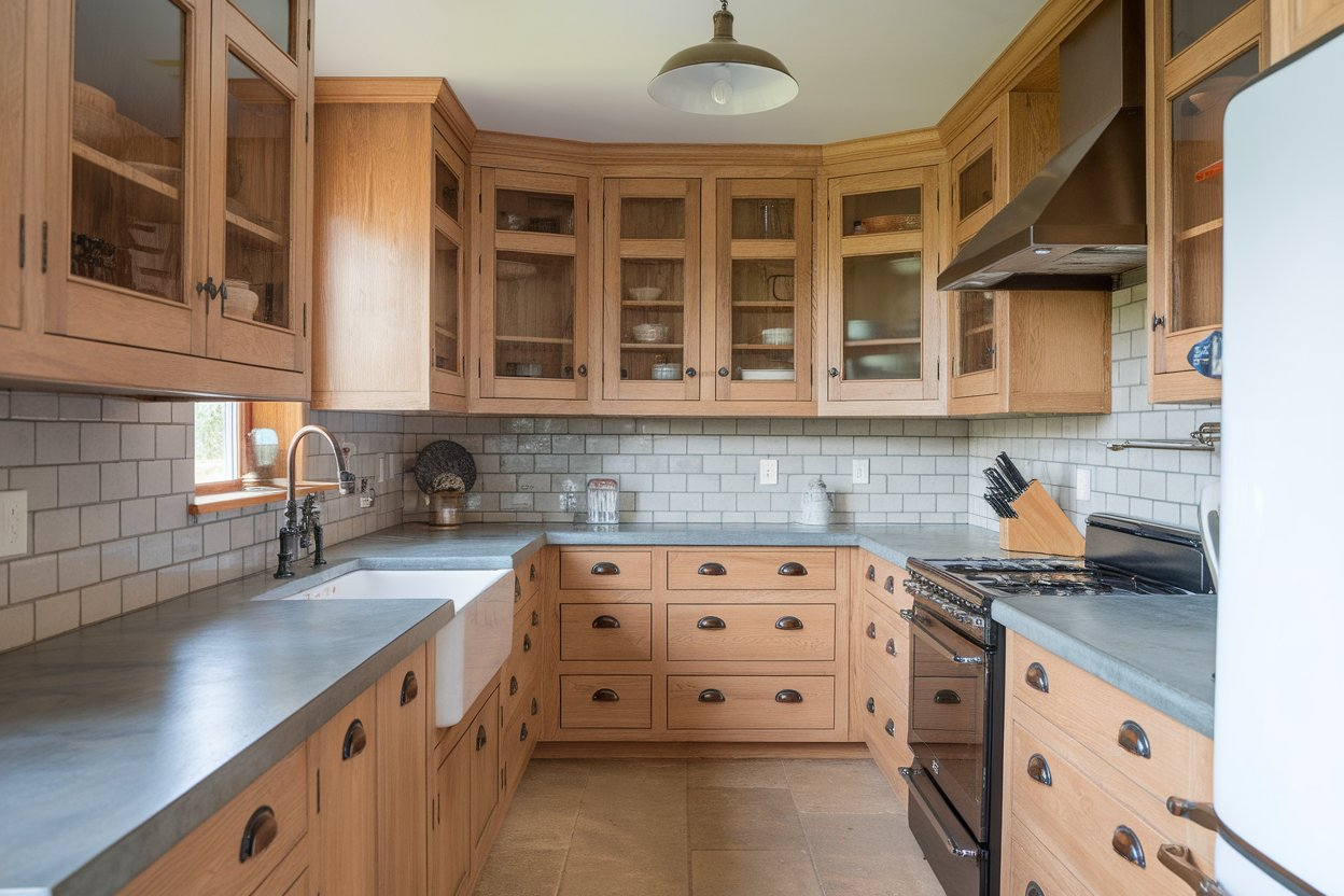 26 White Oak Cabinet Stain Colors Ideas