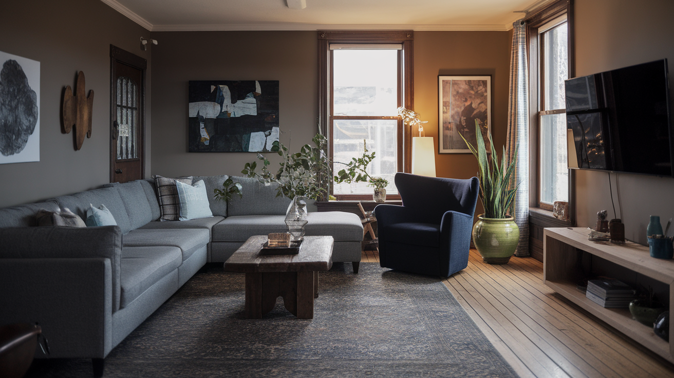 30 Cozy Moody Living Room Ideas